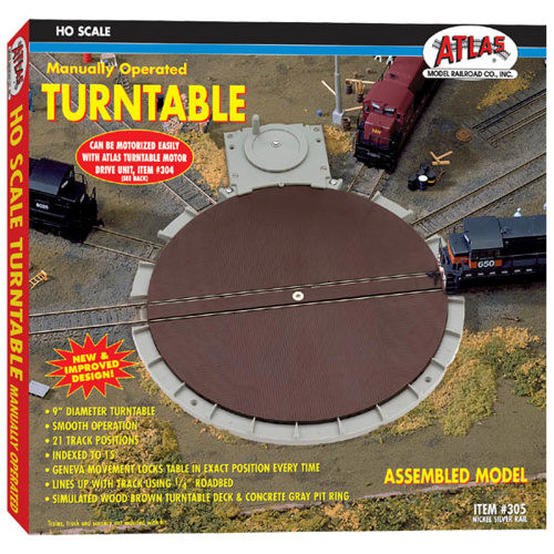 Turntable (Nickel Silver Track)