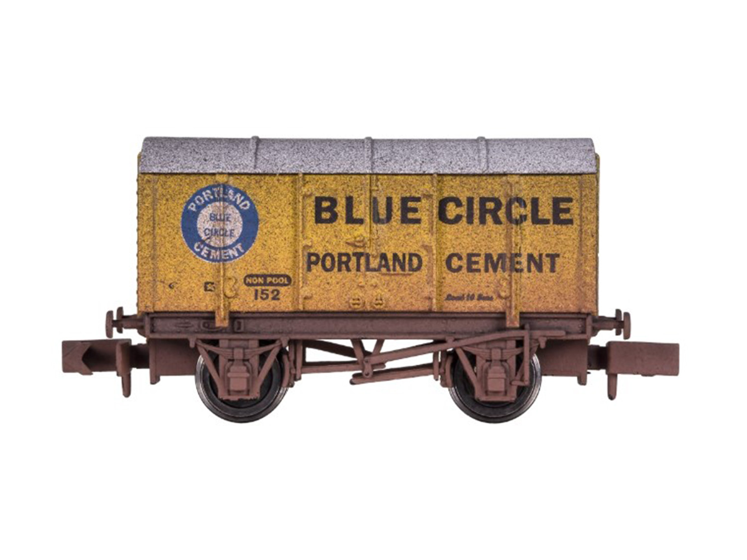 Gunpowder Van Blue Circle 152 Weathered