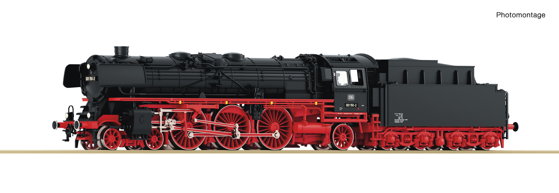 *DB BR001 150-2 Steam Locomotive IV